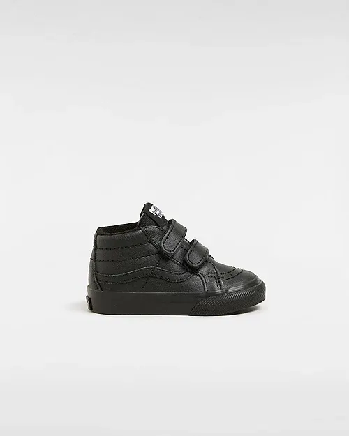 VANS Sk8-mid Reissue Met Klittenband Voor Peuters Zwart (VN000CQ0HF9)