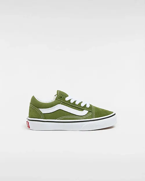 VANS Old Skool Voor Kinderen Groen (VN000CYVCIB)