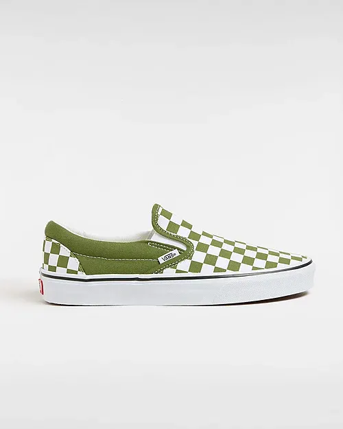 VANS Classic Slip-on Checkerboard Groen (VN000D03CIB)