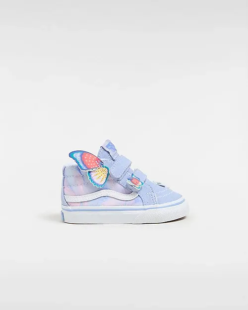 VANS Sk8-mid Reissue Met Klittenband Voor Peuters Paars (VN000D0QPRP)
