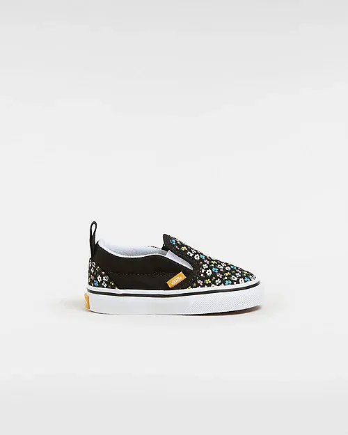 VANS Slip-on Met Klittenband Voor Peuters Zwart (VN000D0SBML)