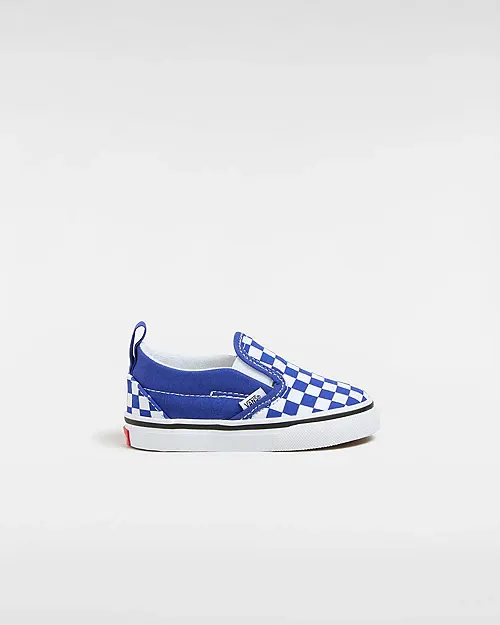 VANS Slip-on Met Klittenband Voor Peuters Blauw (VN000D0SCG4)