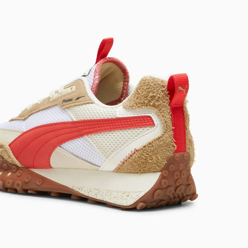 Puma Blktop Rider Preppy Wit/Rood (395875-01)