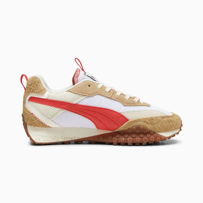 Puma Blktop Rider Preppy Wit/Rood (395875-01)