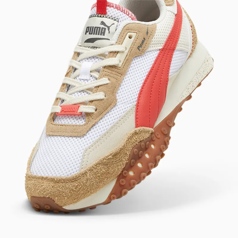 Puma Blktop Rider Preppy Wit/Rood (395875-01)