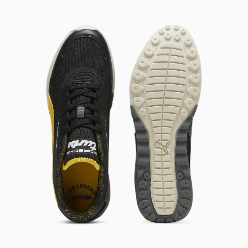 Puma Porsche Legacy SPEEDFUSION raceschoenen Geel/Zwart (307778-04)