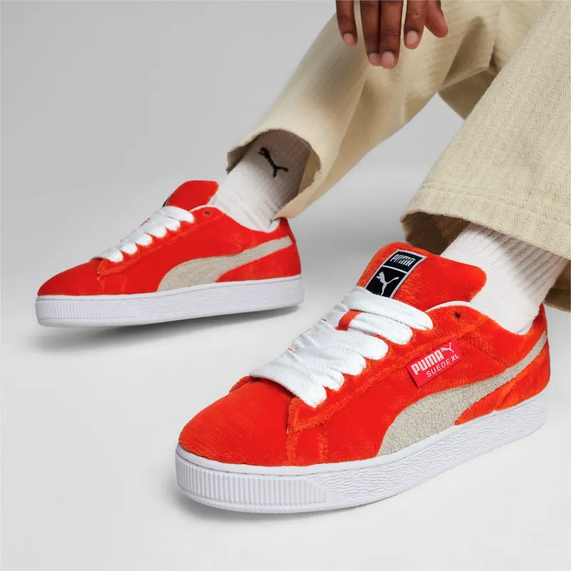 Puma Suede XL pluche Wit (397242-01)