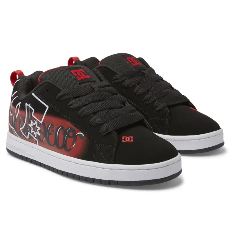DC Shoes Court Graffik grey/black/white (300529-XSKW)