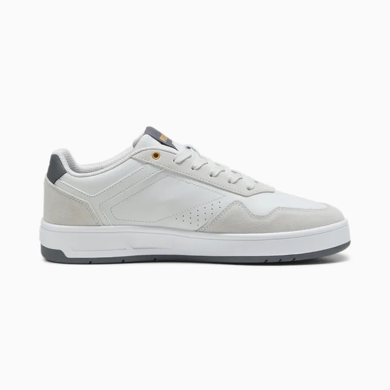 Puma Court Classic Suede Grijs/Goud (397264-03)
