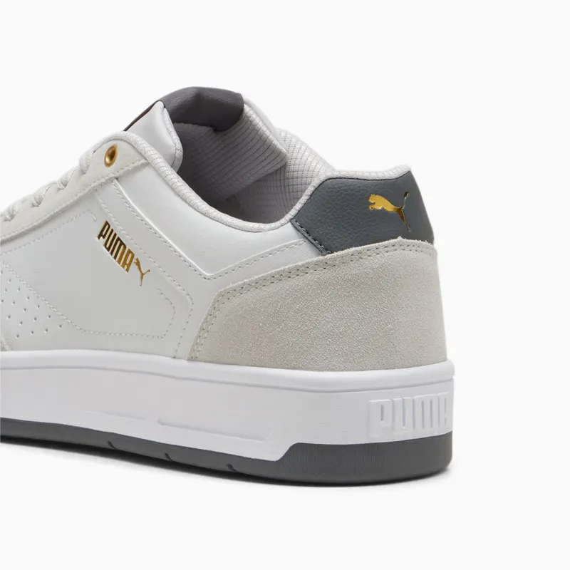 Puma Court Classic Suede Grijs/Goud (397264-03)