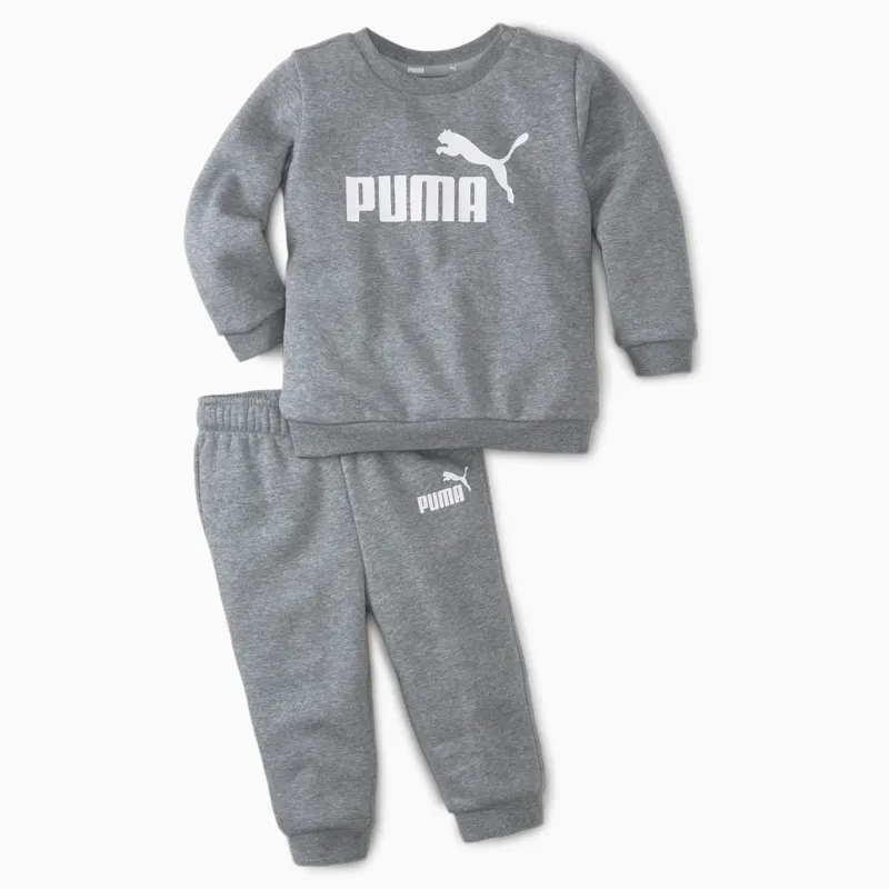 Puma Essentials Minicats joggingpak met ronde hals Grijs (846141-03)