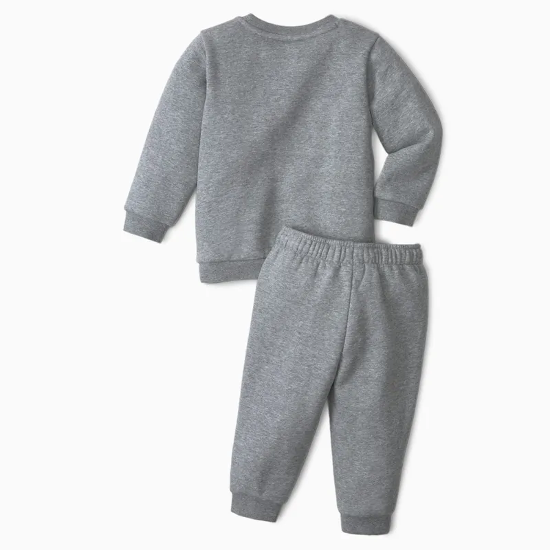 Puma Essentials Minicats joggingpak met ronde hals Grijs (846141-03)