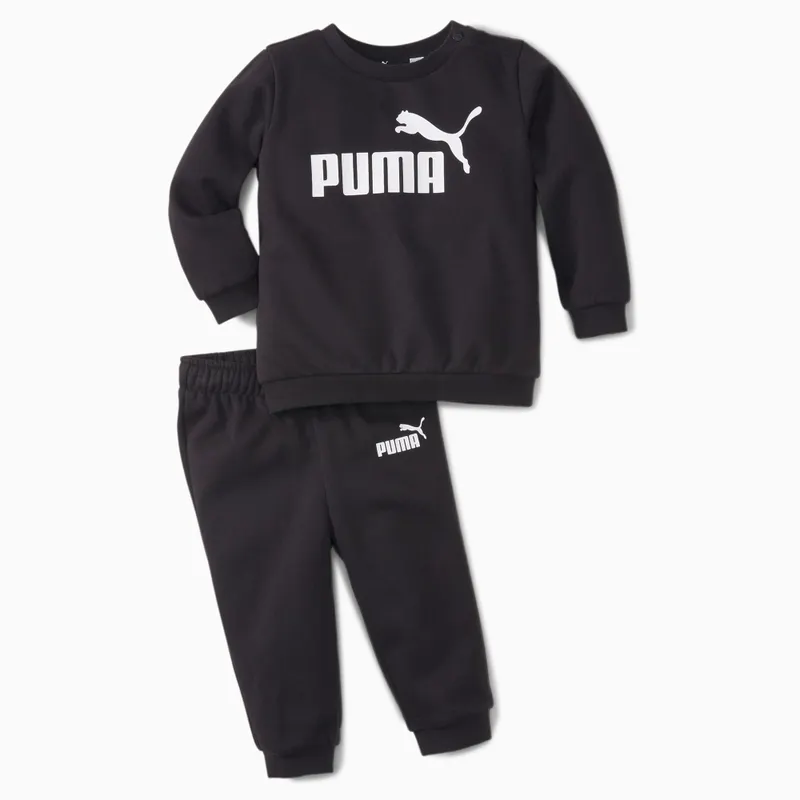 Puma Essentials Minicats joggingpak met ronde hals Zwart (846141-01)