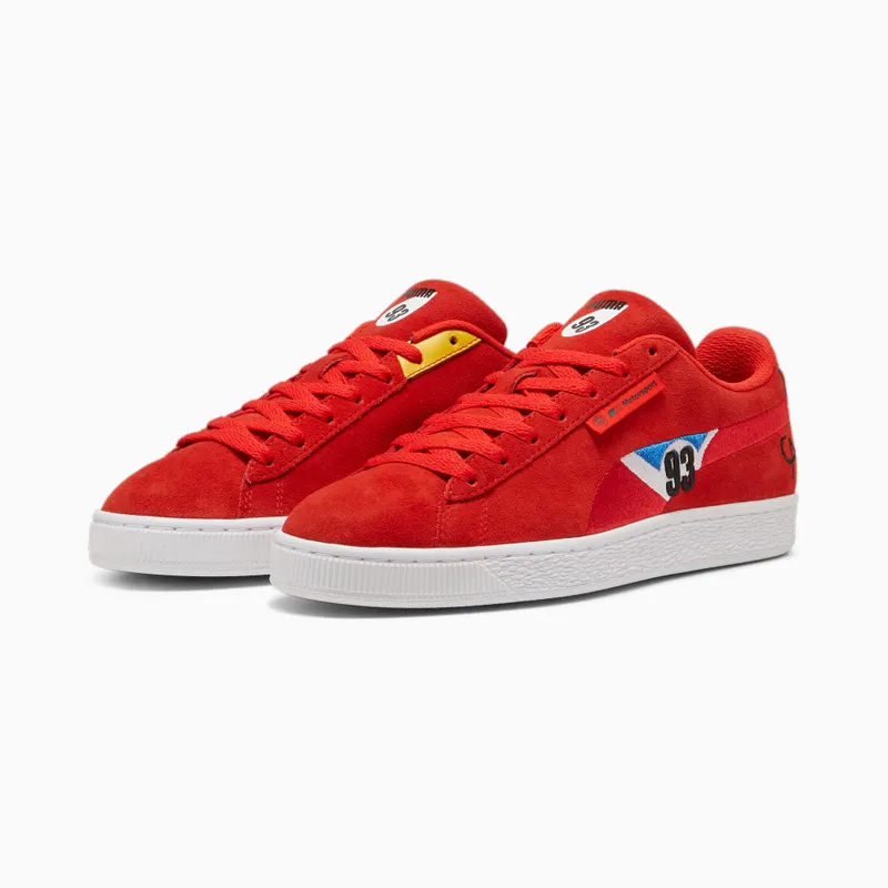 Puma BMW M Motorsport Suede Calder Rood/Geel (308184-01)