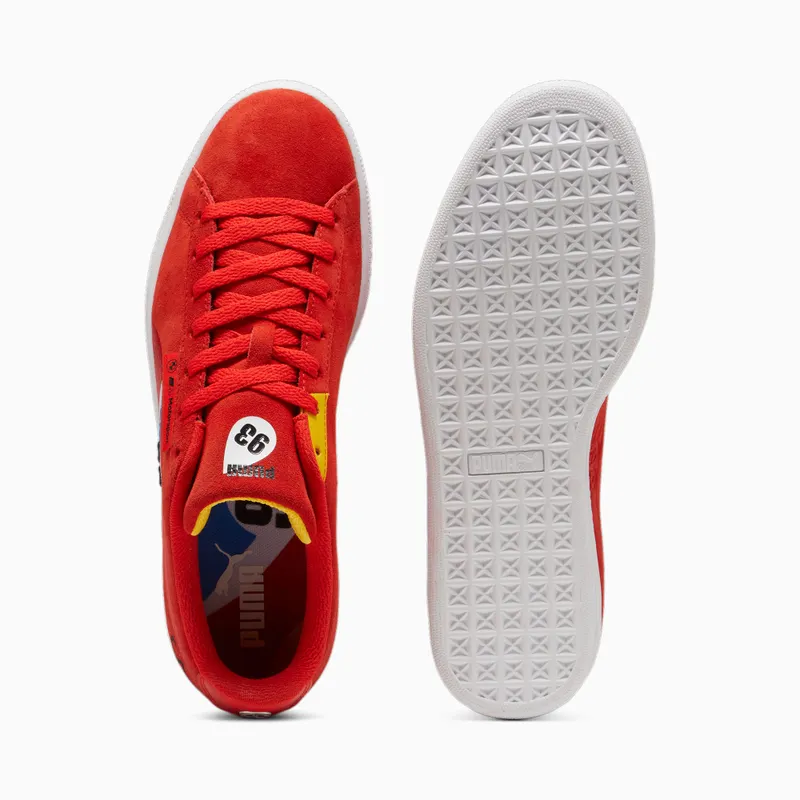 Puma BMW M Motorsport Suede Calder Rood/Geel (308184-01)