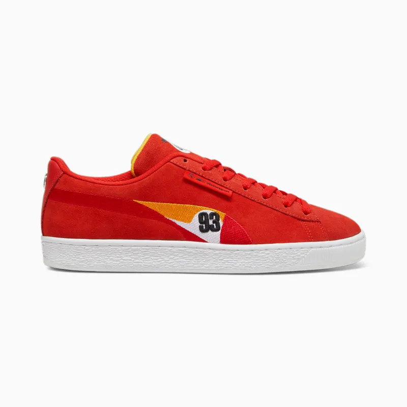 Puma BMW M Motorsport Suede Calder Rood/Geel (308184-01)
