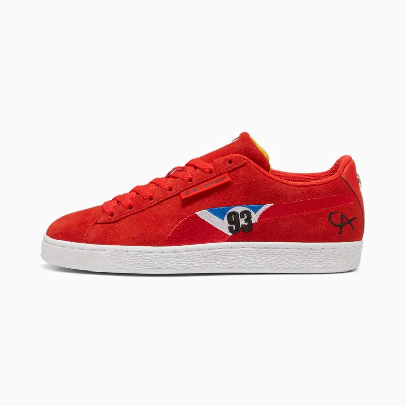 Puma BMW M Motorsport Suede Calder Rood/Geel (308184-01)