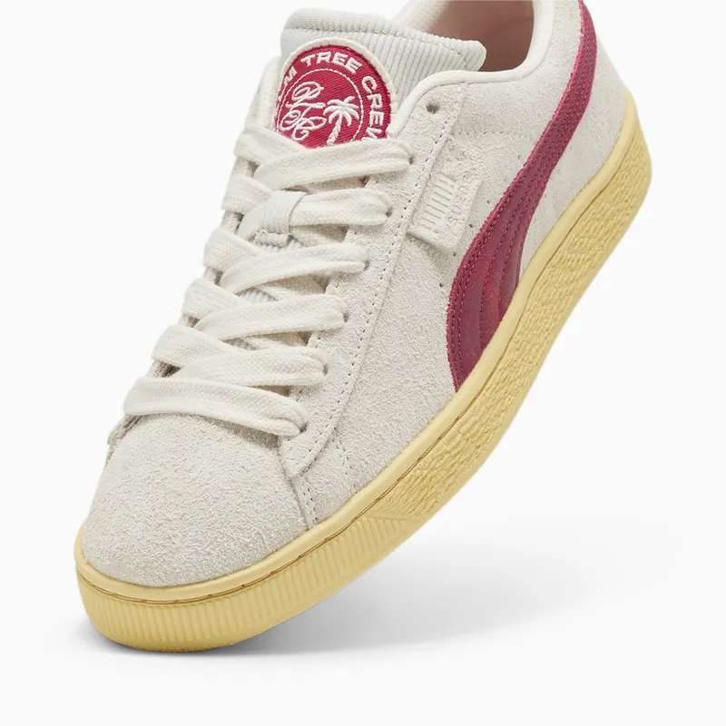 Puma x PALM TREE CREW Suede R Grijs/Rood (398343-01)