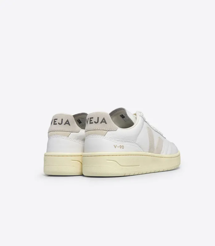 Veja V-90 LEATHER WHITE NATURAL (VD2003655A)