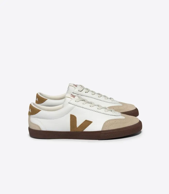 Veja VOLLEY LEATHER WHITE TENT BARK (VO2003720A)