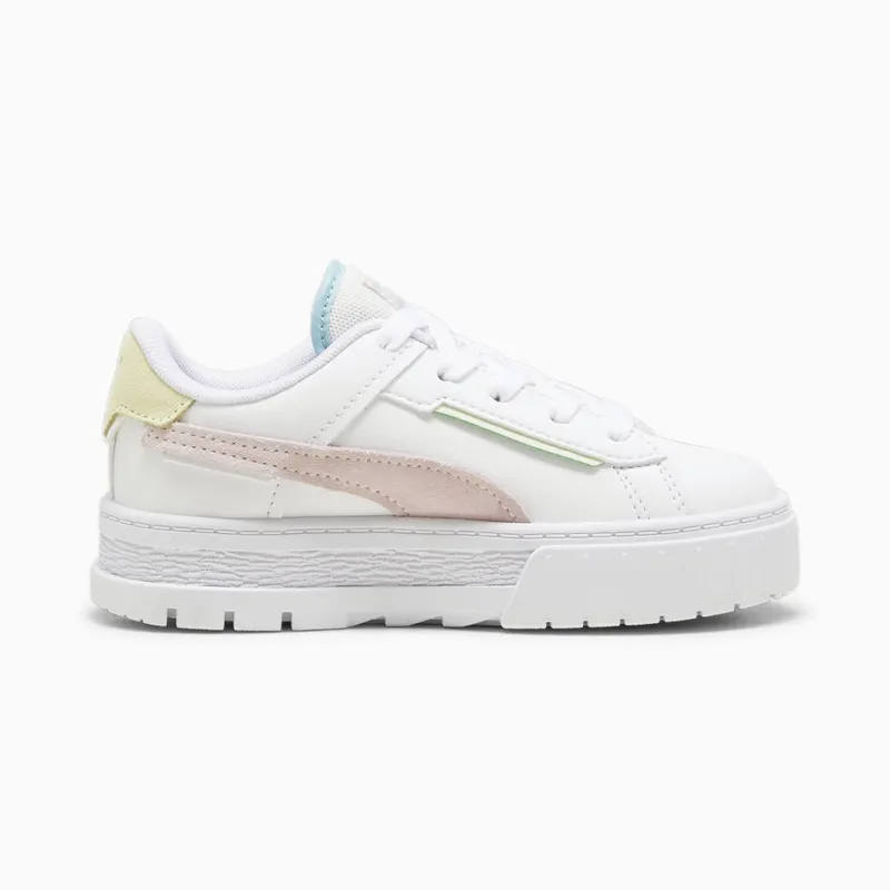 Puma Mayze Crashed Wit/Roze (393807-04)