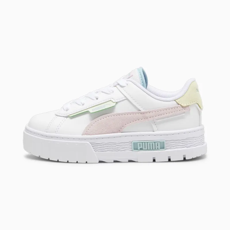Puma Mayze Crashed Wit/Roze (393807-04)