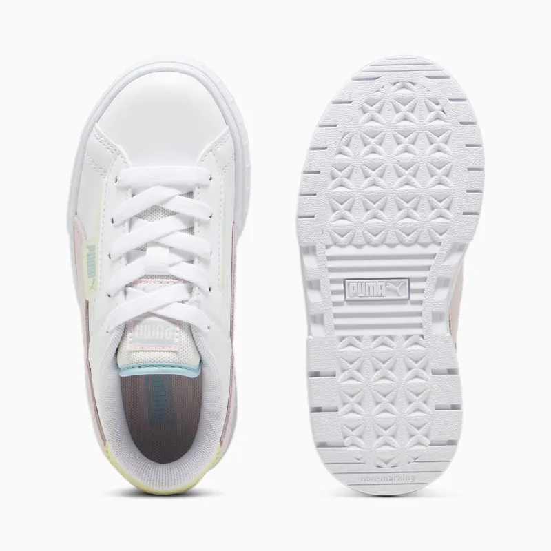 Puma Mayze Crashed Wit/Roze (393807-04)