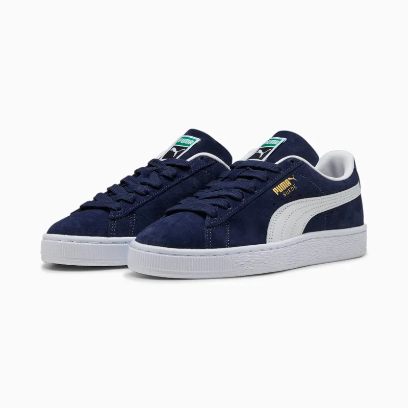 Puma Suède Classic Wit/Blauw (399853-03)