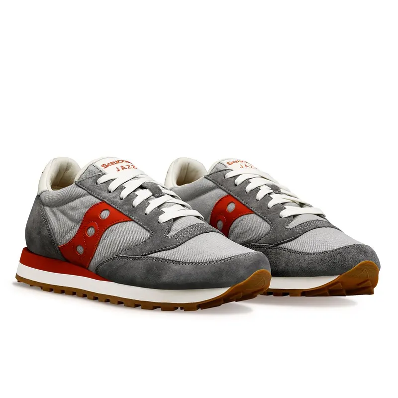 Saucony Jazz Original Stonewash Grey / Red (S70755-8)