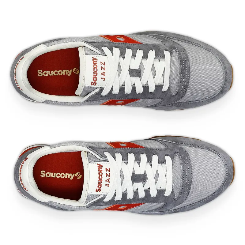 Saucony Jazz Original Stonewash Grey / Red (S70755-8)