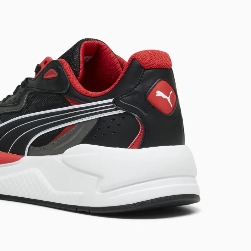 Puma Scuderia Ferrari X-Ray Speed Zilver/Zwart/Rood (308061-01)
