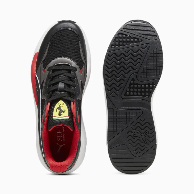 Puma Scuderia Ferrari X-Ray Speed Zilver/Zwart/Rood (308061-01)