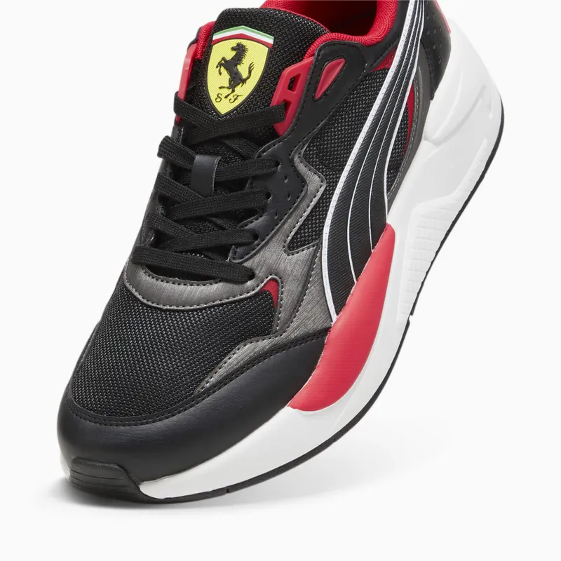 Puma Scuderia Ferrari X-Ray Speed Zilver/Zwart/Rood (308061-01)
