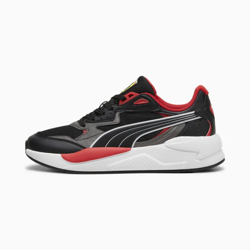 Puma Scuderia Ferrari X-Ray Speed Zilver/Zwart/Rood (308061-01)