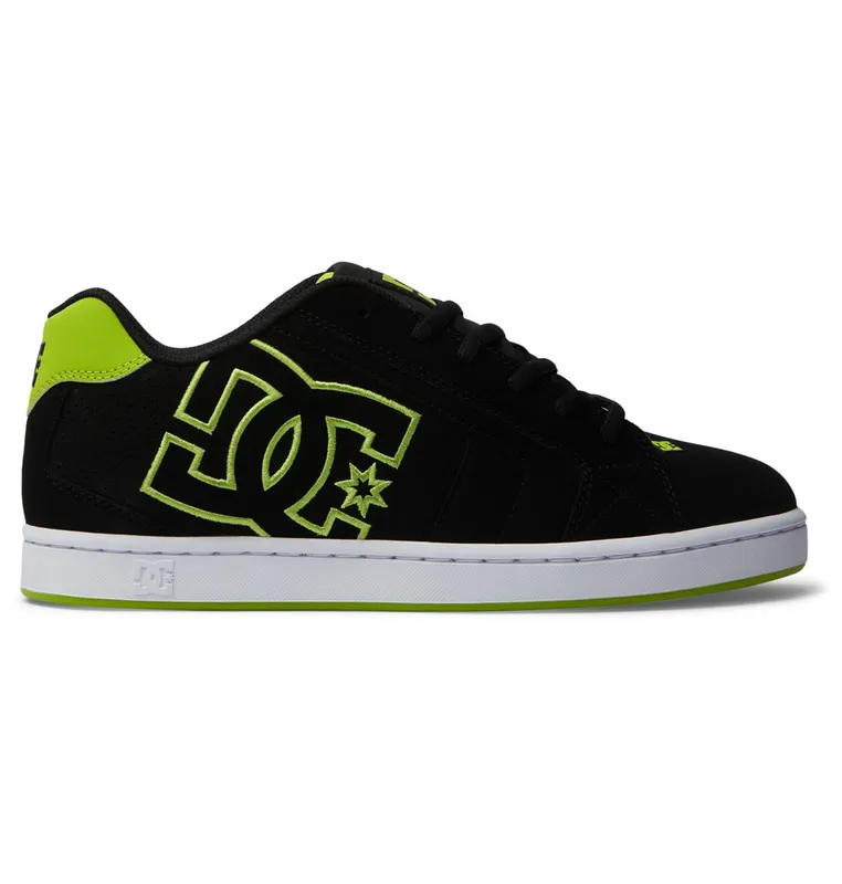 DC Shoes Net black/lime green (302361-BL4)