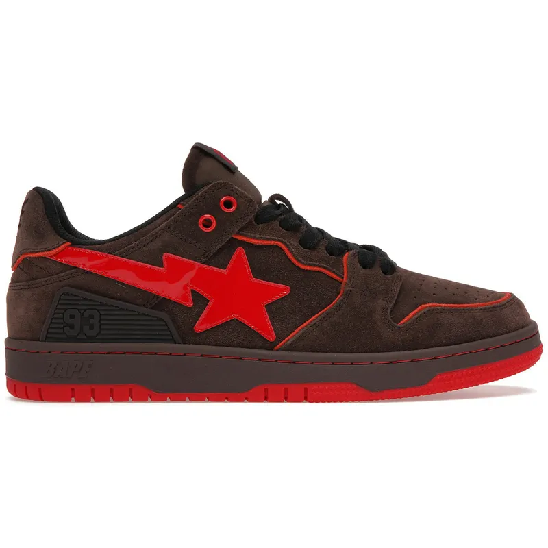 A Bathing Ape Bape SK8 Sta Brown (0ZXSHM191X31GBWP)