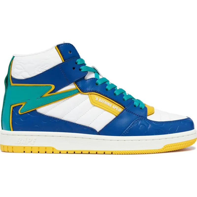 A Bathing Ape Bape Sta 88 Mid #1 Blue (1J80-191-061-BLU/001FWJ801061I-BLU)