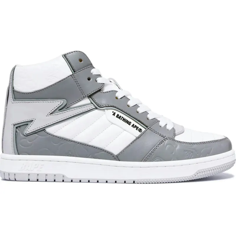 A Bathing Ape Bape Sta 88 Mid #1 White (1J80-191-061-WHT/001FWJ801061I-WHT)