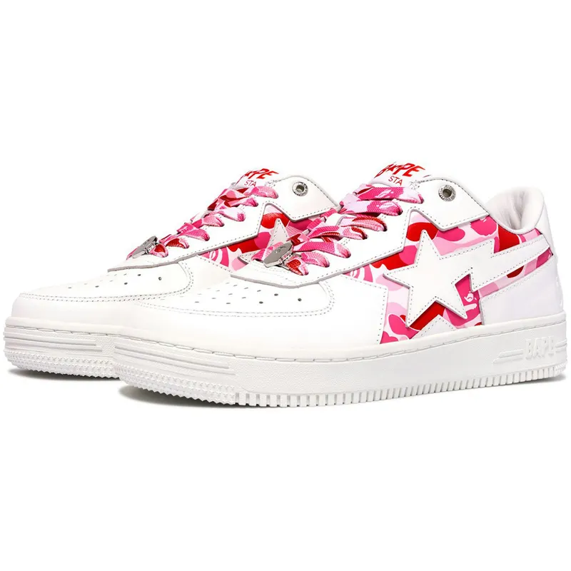 A Bathing Ape Bape Sta Icon ABC Camo Pink (1K30-191-307-PNK/1K30-291-307-PNK/001FWK301307M-PNK)