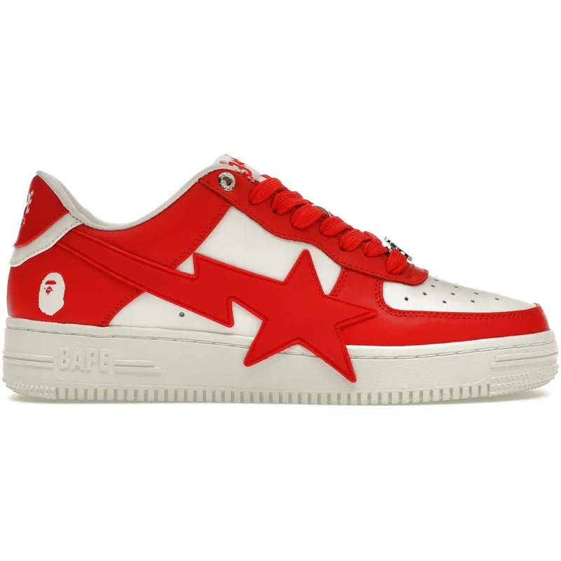 A Bathing Ape Bape Sta OS Red (1K30-191-306-RED/1K30-291-306-RED/001FWK301306M-RED)