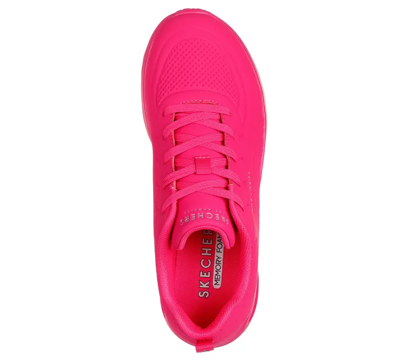 Skechers Uno Lite – Lighter One – Heet Roze (177288-HTPK)