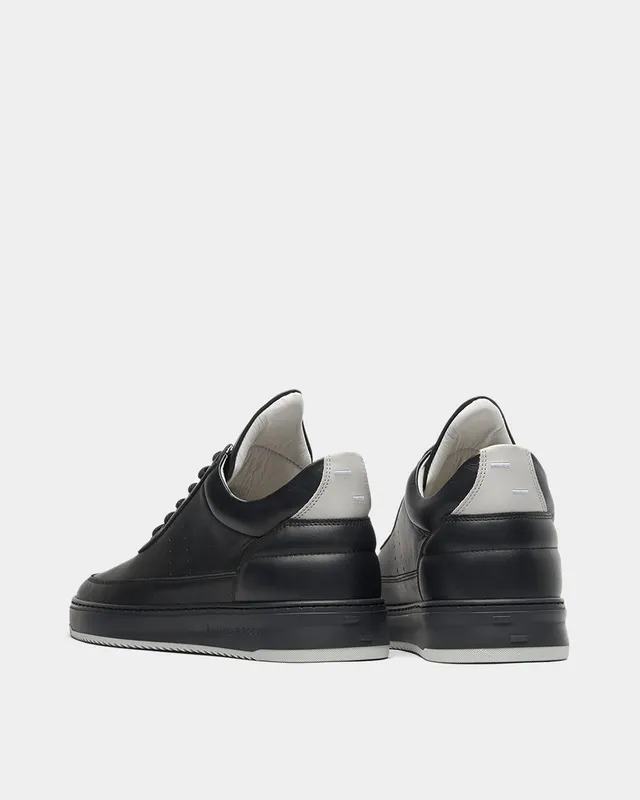Filling Pieces Low Top Bianco Jet Black
