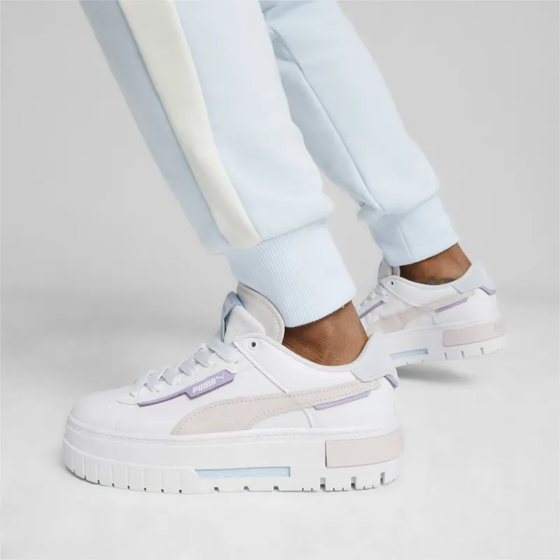 Puma Mayze Crashed Wit/Roze (392495-01)