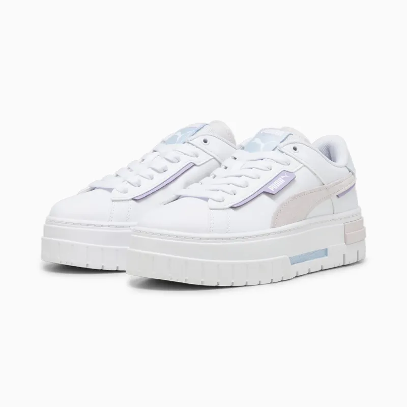 Puma Mayze Crashed Wit/Roze (392495-01)