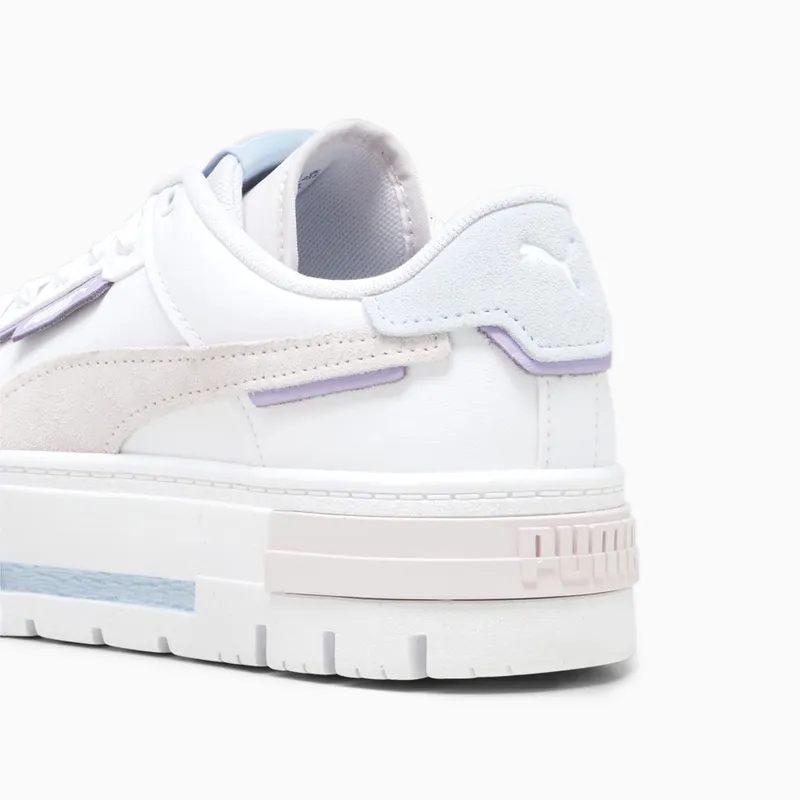 Puma Mayze Crashed Wit/Roze (392495-01)