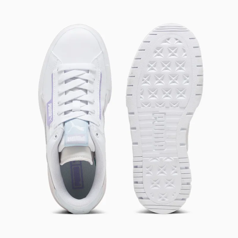 Puma Mayze Crashed Wit/Roze (392495-01)