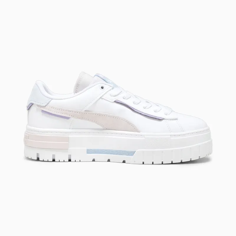Puma Mayze Crashed Wit/Roze (392495-01)