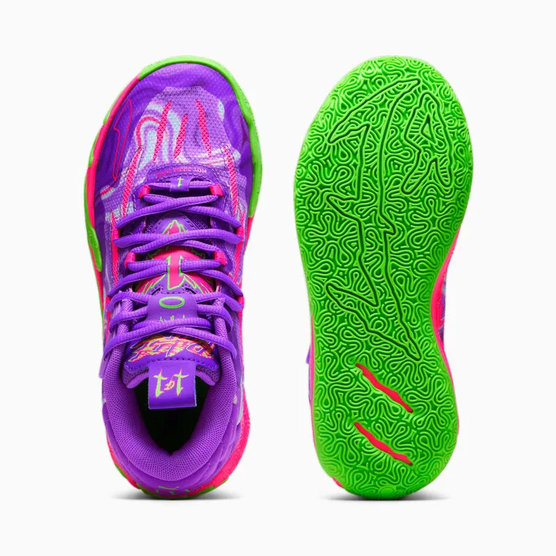 Puma MB.03 Toxic basketbalschoenen Groen/Paars (379268-01)
