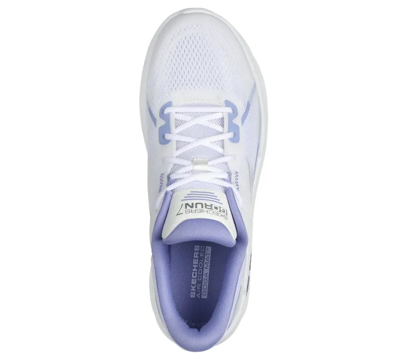 Skechers GO RUN 7.0 – Interval – Wit / Lavendel (129336-WLV)