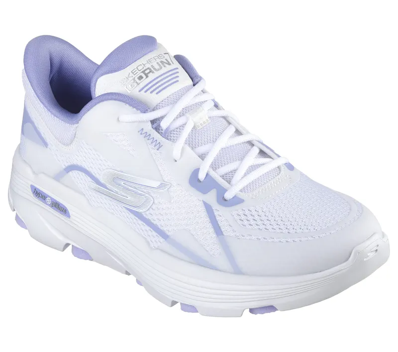 Skechers GO RUN 7.0 – Interval – Wit / Lavendel (129336-WLV)